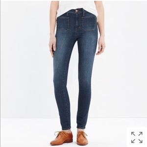Madewell high waisted sailor jeans